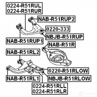 Шаровая опора FEBEST 4056111031217 KR23 Y 3822103 0220r51rlow - Изображение 2