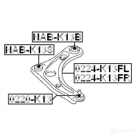 Рычаг FEBEST 3822310 J3MGNU Y 0224k13fl 4056111104652 - Изображение 2