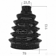 Пыльник шруса FEBEST 3822053 R21 7CP 0217pf15 4056111098739 - Изображение 2