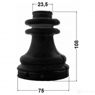 Пыльник шруса FEBEST 7ZK7EE Y 3822016 4056111108711 0215g15raatt - Изображение 2