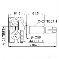 Шрус граната FEBEST 3821879 0210078a44 4056111058795 6 2MVGA9 - Изображение 2