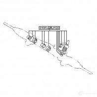 Ремкомплект рулевой рейки FEBEST 19 VTRQ 0191grj120 3821805 4056111114217 - Изображение 2