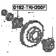 Ступица колеса FEBEST 0182trh200f 7 EWI51 4056111032887 3821723 - Изображение 2
