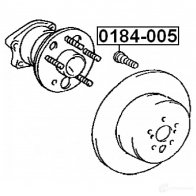 Шпилька колеса FEBEST 4056111066462 0184005 3821741 42K7 V - Изображение 2