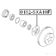 Ступица колеса FEBEST 4056111033143 0182sxa10f 177852825 3 S9AP84 - Изображение 2