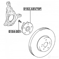 Ступица колеса FEBEST F4JH EWO 0182asv70f 1439566217 - Изображение 2