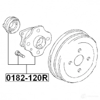 Ступица колеса FEBEST 4056111020501 0182120r 3821671 7O 670H - Изображение 2
