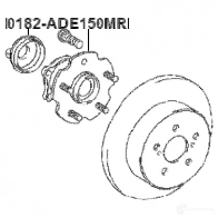 Ступица колеса FEBEST 4056111093871 3821690 N8HO G 0182ade150mr - Изображение 2