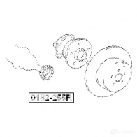 Ступица колеса FEBEST 3821675 4056111020617 0182255r 0P2 OPS - Изображение 2