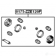Ремкомплект суппорта FEBEST W TC0T 4056111049007 3821582 0175zze120f - Изображение 2