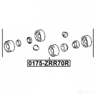 Ремкомплект суппорта FEBEST 0175zrr70r SL1 VK 4056111107332 1270587582 - Изображение 2