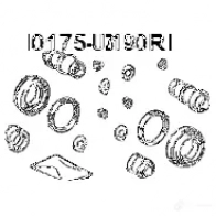 Ремкомплект суппорта FEBEST 4056111107325 XLSD ORX 0175uzs190r 3821578 - Изображение 2