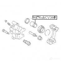 Поршень тормозного суппорта FEBEST 3821593 5F JELB 0176acv30r 4056111056128 - Изображение 2