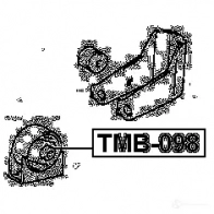 Подушка двигателя, опора FEBEST 1Q XJB 3829987 4056111008585 tmb098 - Изображение 2