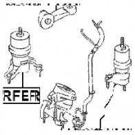 Подушка двигателя, опора FEBEST 4056111092416 7EO 8V8 3829883 tm2grfefr - Изображение 2