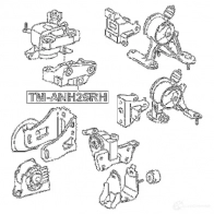 Подушка двигателя, опора FEBEST tmanh25rh 3829903 4056111098746 O7ZB VE - Изображение 2