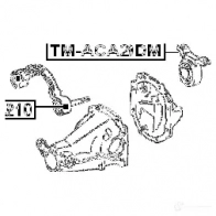 Крепление дифференциала FEBEST 4056111069128 3829888 tmaca20dm RU PZ9C - Изображение 2