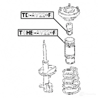 Отбойник амортизатора FEBEST 3829726 4056111013190 tdav220r 9US OZ - Изображение 2