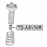 Отбойник амортизатора FEBEST NH1KZ MY tdasv50r 3829723 4056111119052 - Изображение 2