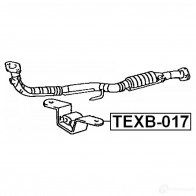 Крепление глушителя, набор FEBEST F2 5E8IP texb017 4056111002132 3829805 - Изображение 2