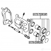 Ремкомплект суппорта FEBEST 0175tcr10f 3821570 XTH6 43H 4056111021126 - Изображение 2