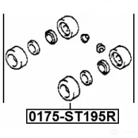 Ремкомплект суппорта FEBEST 2I 90Z 3821569 0175st195r 4056111107271 - Изображение 2