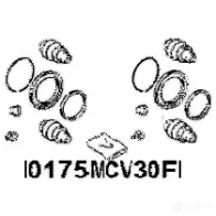 Ремкомплект суппорта FEBEST 4056111083827 0175mcv30f QJ6CUA K 3821560 - Изображение 2