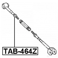 Сайлентблок FEBEST 4056111058009 3829487 tab464z H97J RTK - Изображение 2