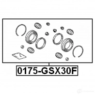 Ремкомплект суппорта FEBEST 4056111083810 3821544 0175gsx30f E2B U2Z - Изображение 2