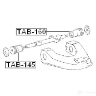 Сайлентблок FEBEST 3829303 4056111012353 636QN2 D tab145 - Изображение 2
