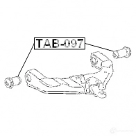 Сайлентблок FEBEST 3829263 4056111003191 tab097 A7AF04 H - Изображение 2