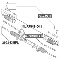Рулевая тяга FEBEST 3825261 ITE0 5 2922diiifl 4056111066677 - Изображение 2
