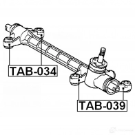 Крепление рулевой рейки FEBEST tab034 4056111022277 Z05 3ZM 3829213 - Изображение 2