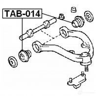 Сайлентблок FEBEST NL MOO 4056111004334 tab014 3829196 - Изображение 2
