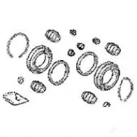 Ремкомплект суппорта FEBEST 4056111048734 7K81U W 0175acv40f 3821512 - Изображение 2