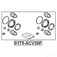 Ремкомплект суппорта FEBEST 0175acv30f 4056111048857 3821510 CMRC DBS - Изображение 2