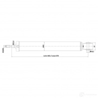 Амортизатор FEBEST 1440024385 KS2M 93Y 26110-002R - Изображение 2