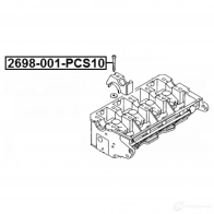 Комплект винтов постели распредвала FEBEST 2698001pcs10 1439152286 TFHG UTL - Изображение 2