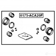 Ремкомплект суппорта FEBEST 4056111021232 FCK3 8 3821499 0175aca20f - Изображение 2