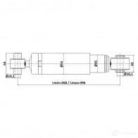 Амортизатор FEBEST 25110-001R 1440024357 B3BG 0 - Изображение 2