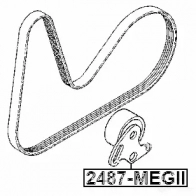 Натяжной ролик приводного ремня FEBEST U8AEM 8 1270600938 4056111119274 2487megii - Изображение 2