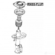 Подвеска, амортизатор FEBEST RNSS-FLUF BJP 2LD 1440024596 - Изображение 2