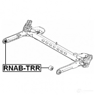 Сайлентблок задней балки FEBEST rnabtrr MGJ7 RN 151942359 4056111110615 - Изображение 2