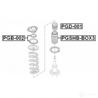 Пыльник амортизатора FEBEST DV7QNA 9 pgshbbox3 4056111078250 3828904 - Изображение 2