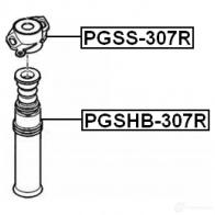 Пыльник амортизатора FEBEST pgshb307r E GSIKFO 3828903 4056111048628 - Изображение 2