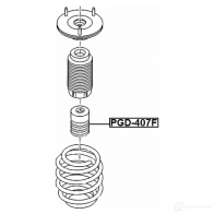 Отбойник амортизатора FEBEST G EW8DG2 346615904 pgd407f 4056111106069 - Изображение 2