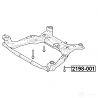 Болты рычага подвески FEBEST 5ZF9J 2O 1438762922 2198001 - Изображение 2