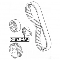 Натяжной ролик ГРМ FEBEST GZWHH GL 4056111096315 3824868 2187cap - Изображение 2