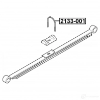 Центральный болт FEBEST 2133001 DC Y1MI 1438001800 - Изображение 2