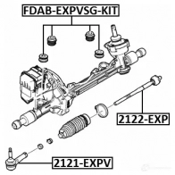 Рулевой наконечник FEBEST 0SOXW 5B 4056111117737 3824790 2121expv - Изображение 2